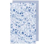 Now Designs Juliette Printed and Woven Kitchen Towels, Set of 2