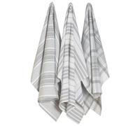 Now Designs Jumbo Pure Kitchen Towel, London Grey, Set of 3
