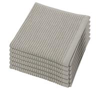 Now Designs Ripple, Cotton, London Grey, Set of 6