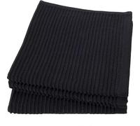 Now Designs Ripple Kitchen Dishcloth, Set of 4, Black
