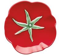 Now Designs Tomato Collection Tomato Shaped Dish, DIA8.5in, 100% Stoneware, Dishwasher & Microwave Safe