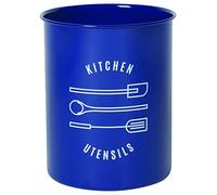 Now Designs Utensil Crock, Steel, Navy