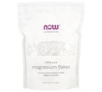 NOW Foods Solutions Magnesium Flakes 100% Pure from The Ancient Zechstein Seabed Highly Concentrated 26.5-Ounce