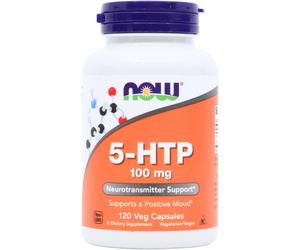 NOW Foods 5-HTP 100mg 120 Veg Capsules