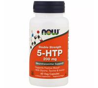 Now Foods, 5-HTP, Double Strength, 200 mg, 60 Veg Capsules
