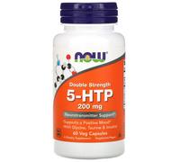 NOW Foods 5-HTP with Glycine Taurine & Inositol 200mg 60 Vegetarian Capsules