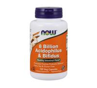 NOW Foods 8 Billion Acidophilus & Bifidus, 120 vcaps