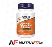 NOW FOODS 8 BILLION ACIDOPHILUS & BIFIDUS probiotic blend intestinal flora vcaps
