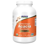 Now Foods Acacia Fibre Powder 340g Soluble Organic Prebiotic