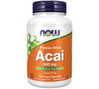 Now Foods, Acai, 500 mg, Organic Freeze-Dried 100 Vcaps