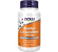 NOW Foods Acetyl-L-Carnitine, 500mg - 50 vcaps