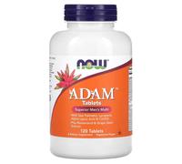 NOW FOODS ADAM CAPSULES SUPERIOR MENS MULTI VITAMIN 120 TABLETS