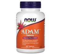 NOW Foods Adam Men's Multivitamin 60 Tabs | Essential Vitamins & Minerals