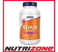 Now Foods ADAM Multi-Vitamin for Men with COQ10 Saw Palmetto - 180 softgels