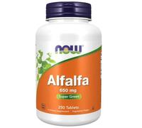 NOW Foods Alfalfa 650mg Tablets 250 Tablets