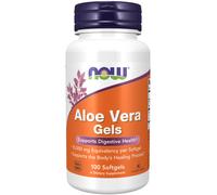 NOW Foods Aloe Vera Gels 10,000mg - 100 Softgels | Gut & Digestive Support