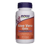 NOW Foods Aloe Vera Gels 10,000 mg 100 Softgels | Supports Digestive Health