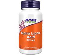 Now Foods, Alpha-Lipoic Acid, 250mg, High Dose, 60 Vegan Capsules, Lab-Tested, Gluten Free, Vegetarian, Soy Free, Non GMO
