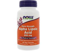 Now Foods, Alpha Lipoic Acid, Extra Strength, 600 mg, 60 Veg Capsules