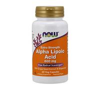Now Foods Alpha Lipoic Acid 600mg, 60 caps (Pack of 2)