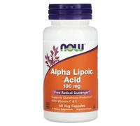 Now Foods - Alpha Lipoic Acid with Vitamins C & E | Antioxidant Support - 100mg, 60 Veg Capsules