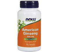 Now Foods American Ginseng,500 mg ,100 Caps (Pack of 1)