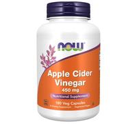 Now Foods Apple Cider Vinegar 450mg 180 Capsules Non-GMO Vegan Keto Supplement