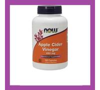 NOW Foods Apple Cider Vinegar 450mg - 180 Vcaps/Tabs