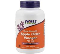 NOW Foods Apple Cider Vinegar 750mg Extra Strength Tablets 180 Tablets