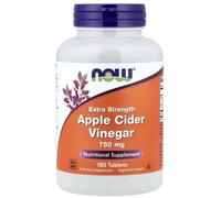 NOW Foods Apple Cider Vinegar Extra Strength - 180 tablets