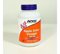 NOW Foods Apple Cider Vinegar, 450mg - 180 caps