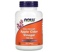 NOW Foods Apple Cider Vinegar 750mg Extra Strength Tablets 180 Tablets