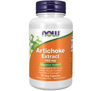 NOW Foods Artichoke Extract 450 mg 90 Veg Capsules, Digestive Support