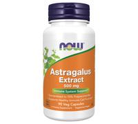 NOW Foods Astragalus Extract 500mg 90 Veg Capsules | Immune System Support