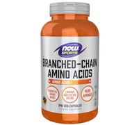 Now Foods, BCAA (Branched-Chain Amino Acids), 240 Capsules, Lab-Tested, Gluten Free, Vegetarian, Soy Free, Non-GMO