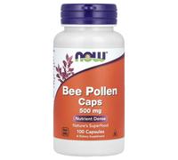NOW Foods, Bee Pollen Caps, 1,000 mg, 100 Capsules (500 mg per Capsule)