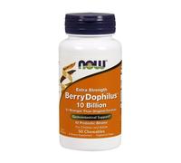 NOW Foods BerryDophilus, 10 Billion (Extra Strength) - 50 chewables