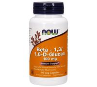NOW Foods Beta - 1,3/1,6-D-Glucan, 100mg - 90 vcaps Free P&P