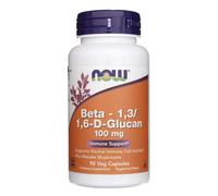 Now Foods Beta 1,3/1,6 D-Glucan 100mg 90 Vegetable Capsules