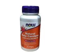 Now Foods Beta-Carotene Softgels Natural 25,000 IU, 90 Softgels