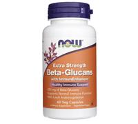 NOW Foods Beta-Glucans with ImmunEnhancer, Extra Strength - 60 vcaps