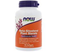 Now Foods, Beta-Sitosterol Plant Sterols, 90 Softgels