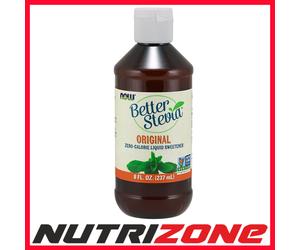 Now Foods Better Stevia Liquid Zero Calories Liquid Sweetener, Organic - 237 ml