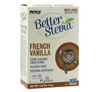 NOW Foods Better Stevia Packets French Vanilla 75 Packets