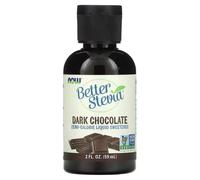 NOW Foods Better Stevia Sweetener Daily Wellness Support Liquid Dark Chocolate Flavour - 59ml