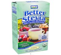 Now Foods BetterStevia Organic - 75 (1 g) Packets/Box 3 Pack