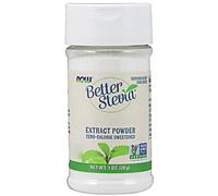 Now Foods, BetterStevia, Stevia Leaf Extract, Sugar Substitute, 28g vegan Powder, Vegetarian, Soya free, Gluten free, Vegetarian, Non-GMO