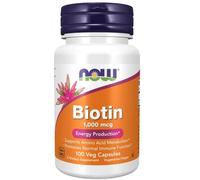NOW Foods Biotin 1000mcg Capsules 100 Capsules