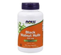 NOW Foods Black Walnut Hulls 500mg Capsules 100