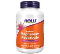 Now Foods Magnesium ascorbate with vitamin C powder - 227 g
